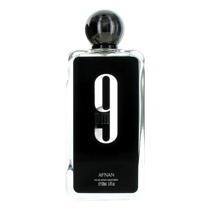 9 PM by Afnan, 3.4 Oz EDP Spray for Men Edp Liquid Aroma Perfume