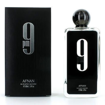 9 PM by Afnan, 3.4 Oz EDP Spray for Men Edp Liquid Aroma Perfume